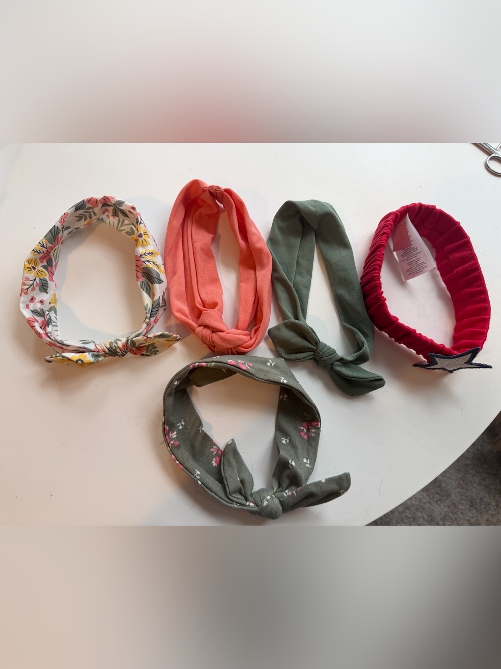 Assorted 5 Baby and Toddler Girl Headbands Cute